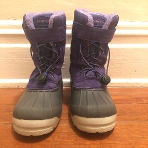 Lands’ End Youth / Girls Sz 3 Snow Boots